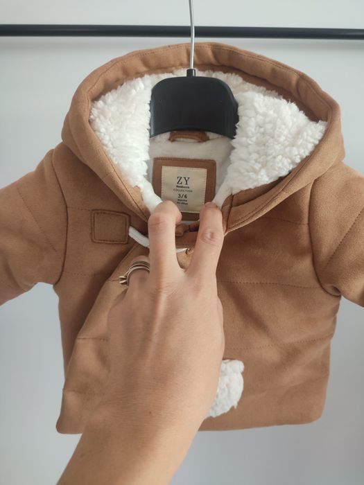 Cojocel, geaca 3-6 luni, mărimea 68