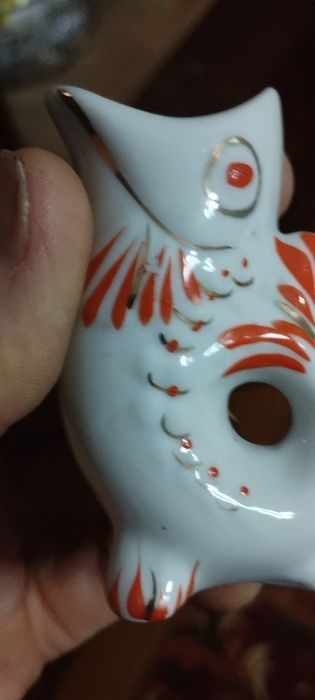 Рыбки фарфор.Полонский ЗХК.СССР.