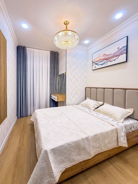 2ком Новый Ремонт мебель техника 64м2 Ташсельмаш Новостройка