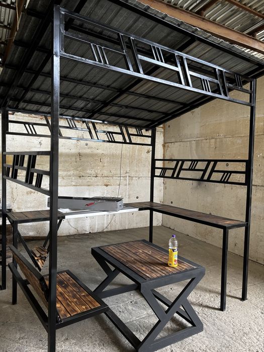 Мангал зона четкий с мангалом шампурами и BBQ продается в Алмате