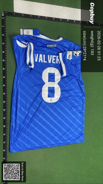 Tricou Valverde real madrid