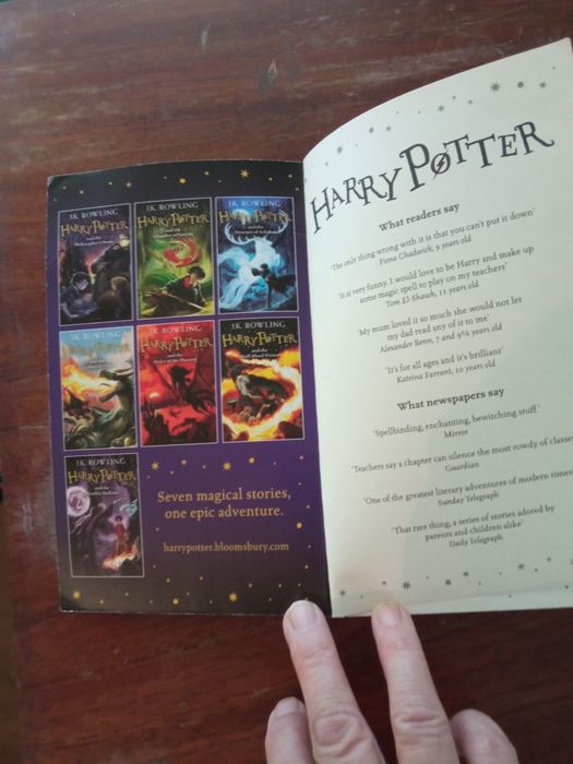 Книга Гарри Поттер