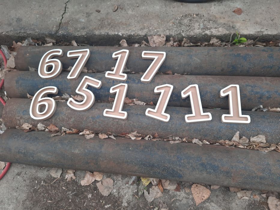 Litere volumetrice reclame volumetrice