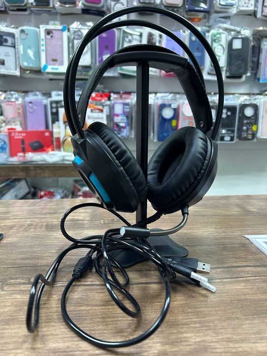 Наушники игровые с микрофоном