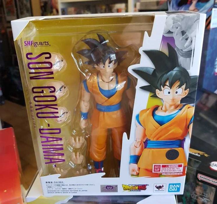 Figurine Figuarts Dragon Ball Daima Goku si Vegeta