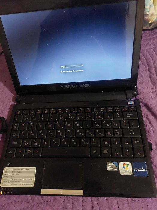 Лаптоп мини -Mtel
