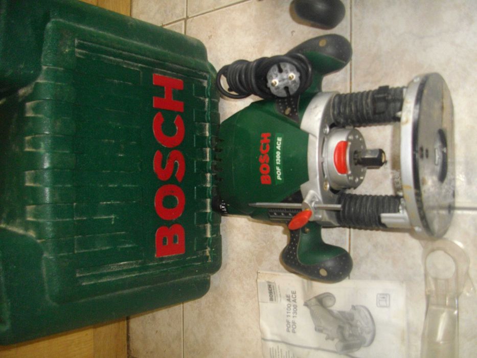 1300W-Bosch POF/1050W Top Craft Оберфреза Дърводелска Почти Нови/Отлич