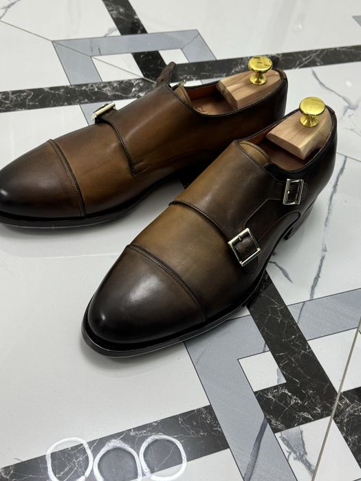 Туфли монки Santoni
