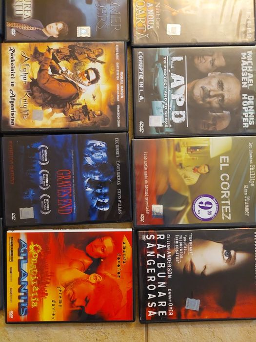 15 DVD-uri cu filme de actiune celebre