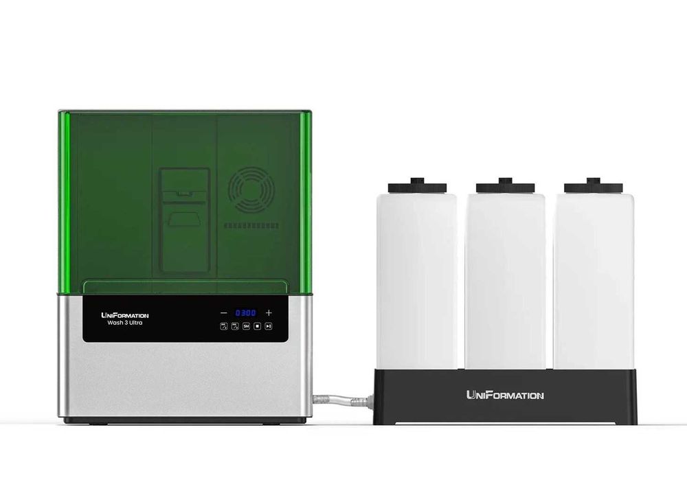 UniFormation Wash 3 Ultra последваща обработка на модели от смола