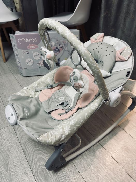 Leagan / Balansoar cu vibratii si melodii pentru bebelusi MOMI LUIS