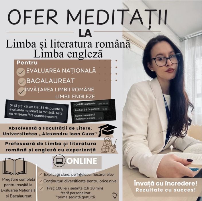 Meditații limba română