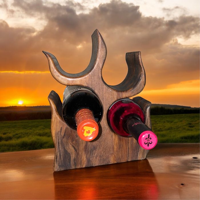 Дървени поставки за вино