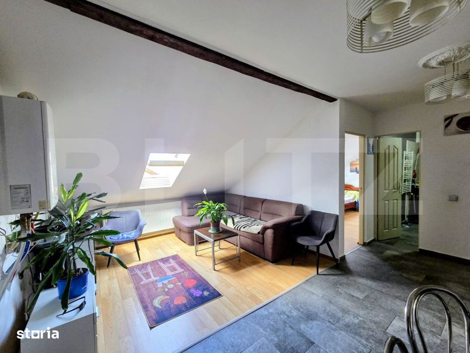 Apartament cu 2 camere de vanzare, 50.84 mp, zona Florilor — fotografia 1