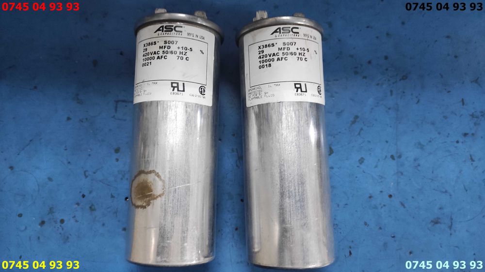 condensator aer conditionat 29uF 420v perfect functionali masurati