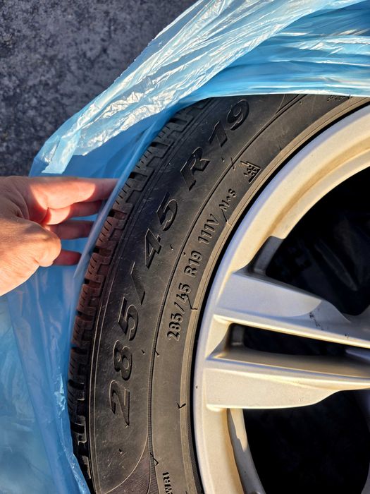 Джанти 19ки спорт пакет М оригинални със зимни гуми , BMW F15