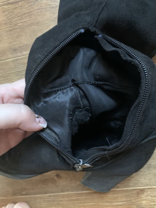 Продам ботфорты нубук