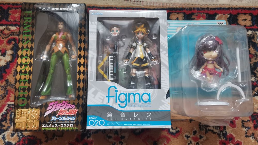 Оригинальные аниме фигурки figma и super action statue