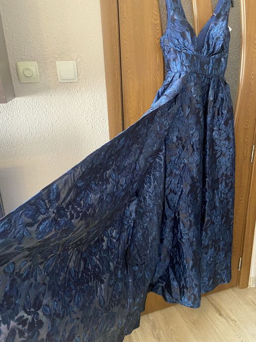 Rochie bleumarin de ocazie