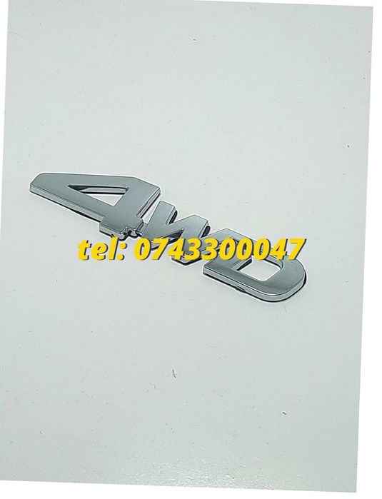 Ornament Emblema 4wd Argintiu