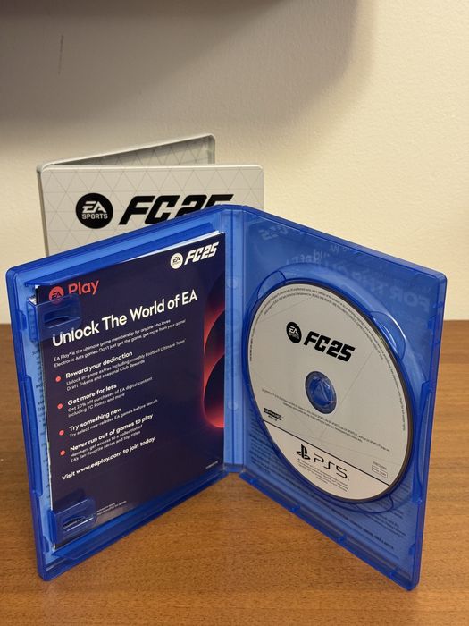 Fc25 ps5 disc edition real madrid still box