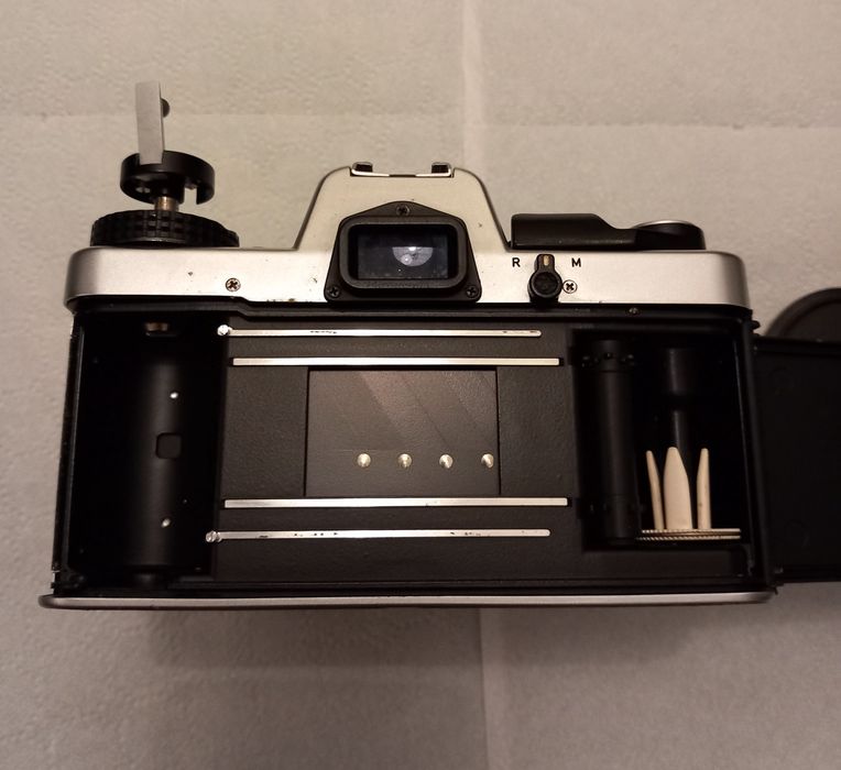 Aparat foto film Rolleiflex SL 35 E + obiectiv Rolleinar 55mm f/1.4