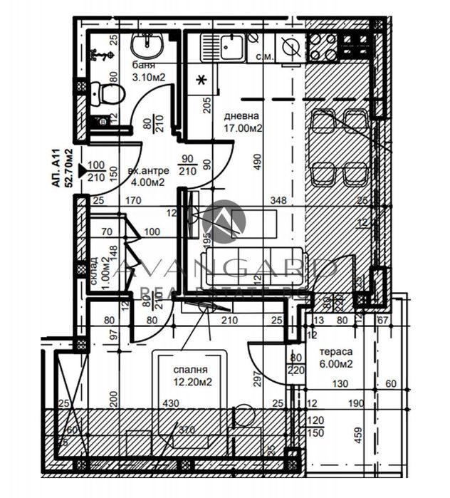 Продава се Двустаен апартамент в Пловдив, Прослав - 63 кв.м за 728 €/кв.м - Снимка #5