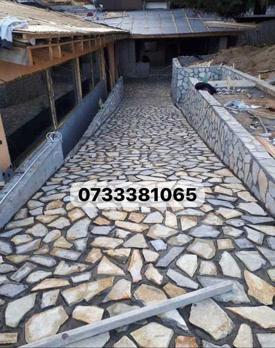 vand si montez piatra naturala de munte