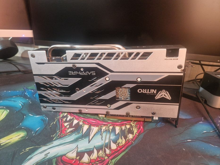 Rx 580 4gb видеокарта sapphire nitro