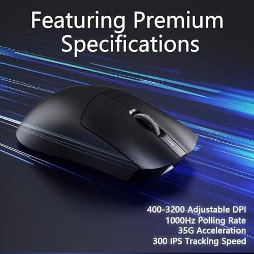 AJ139P V3 безжична геймърска мишка 24K DPI RGB