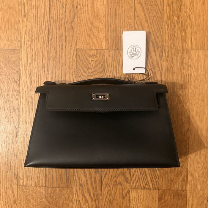 Geantă Hermès din piele neagră – nouă, nepurtată