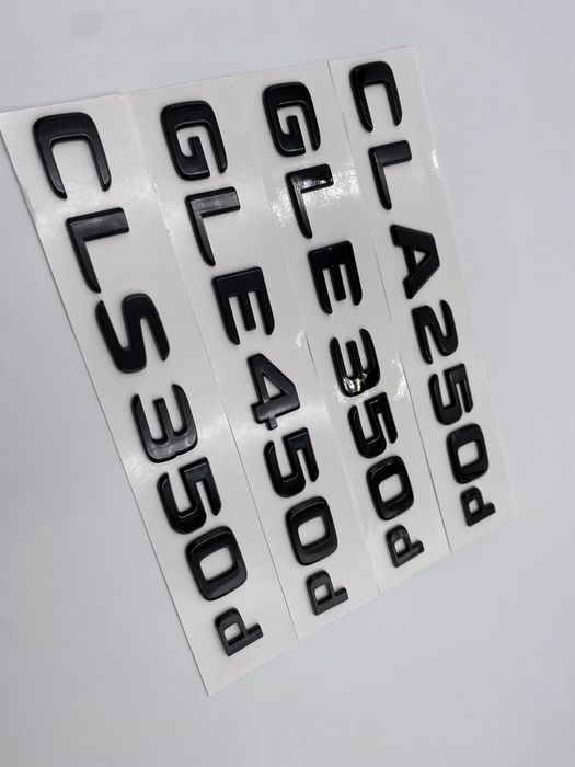 Emblema Mercedes motorizare diesel negru