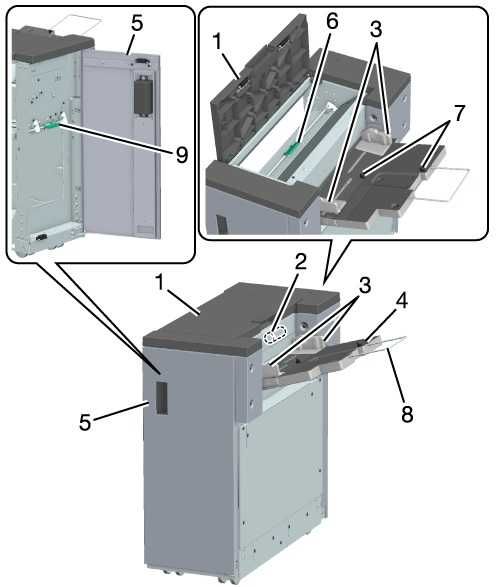 Imprimanta - Konica Minolta multi bypass tray MB-508