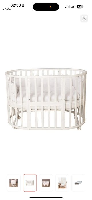 Детская кровать манеж