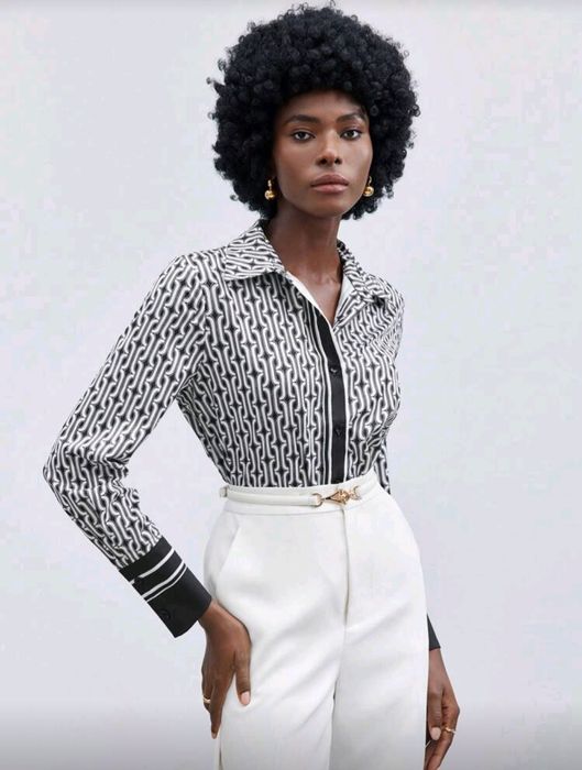 Дамска елегантна риза с дълъг ръкав