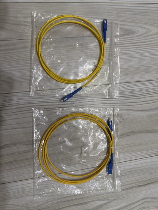 Оптоволоконный патч-корд SC–SC, новый