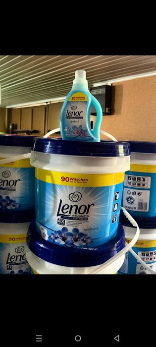 Lenor parashok gel bilan