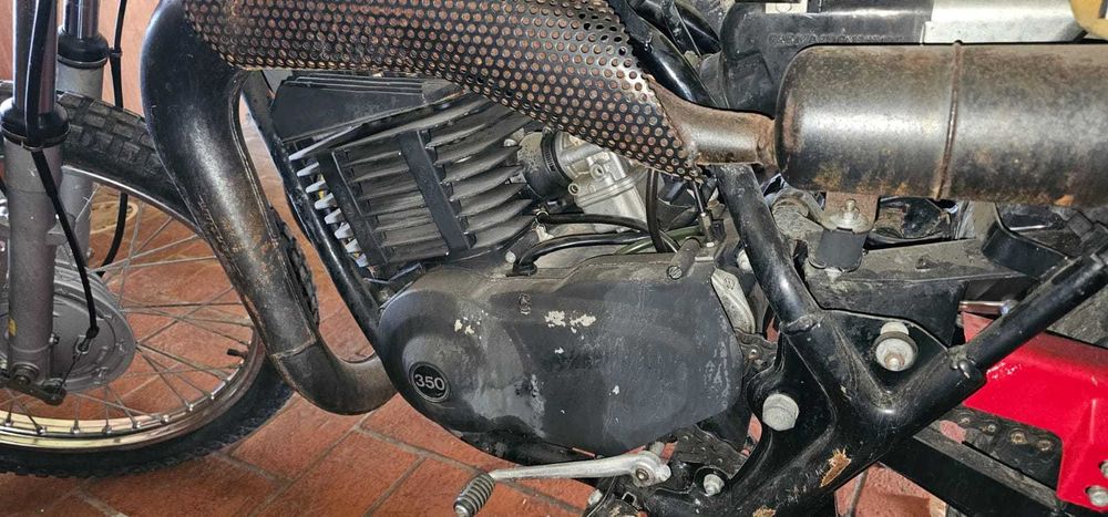 Harley Davidson Cagiva SX 350 2t - lipsă acte, cui pontou și husă șa