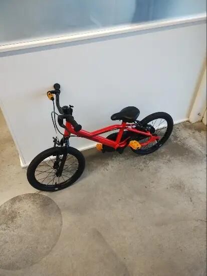 Bicicletă 16 inch 4-6 ani Discover 500 Roșu - (SecondHand) Decathlon