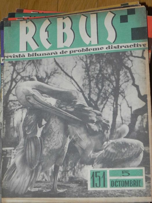 reviste rebus vechi 1957 - 1967 necompletate  rebus plus almanah 2020