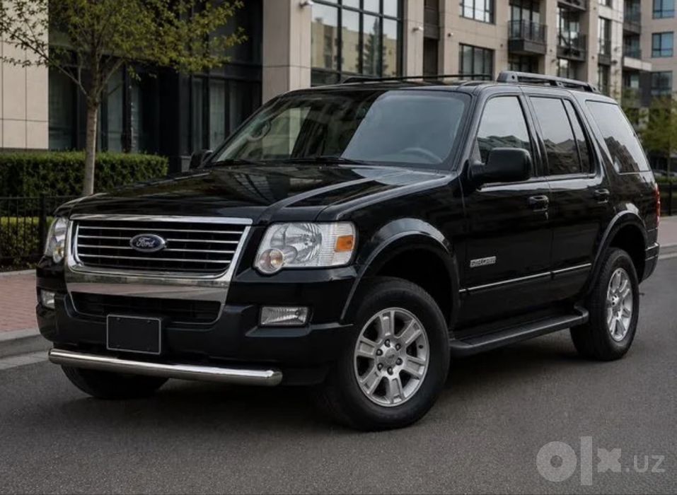 Защита бампера на Ford Explorer 2 3 4 5 поколения