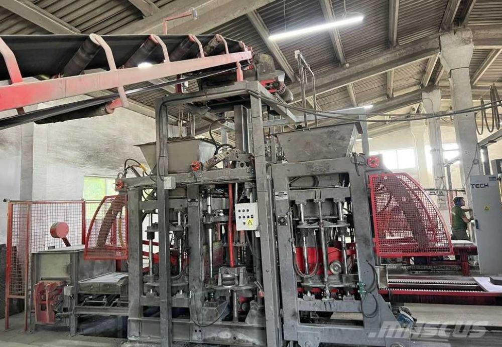 Linie Instalatie pentru productie de pavaj boltari din beton Symmetrica Symmtech