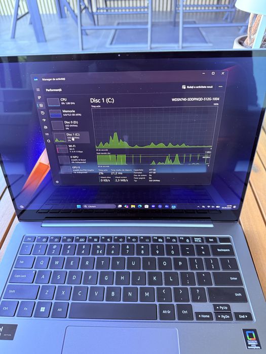 Vand / schimb Laptop Samsung Galaxy Book 4 Pro 1,5Tb ssd nvme intel core ultra 7, ps5 slim pro Touchscreen oled 3k asus rog tuf lenovo strix macbook
