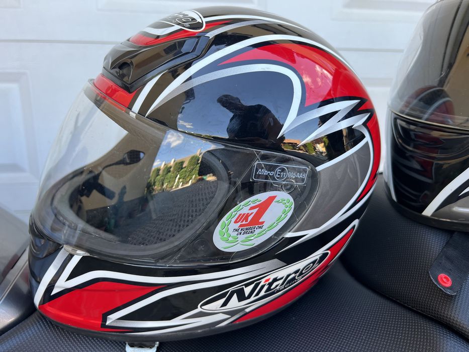 Set 2 Casti Moto Nitro