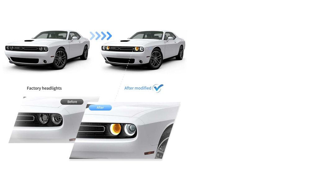 Фарове за Dodge Challenger