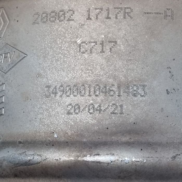 Filtru de particule Dacia Duster II 1.0 Benzina (1318) 208021717RA