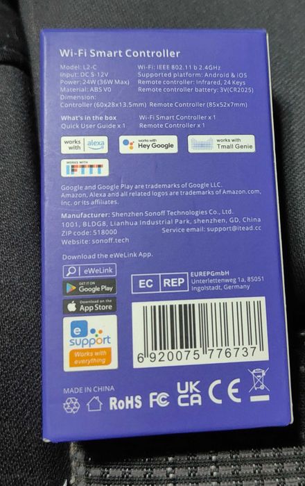 Sonoff Wi-Fi Smart Controller