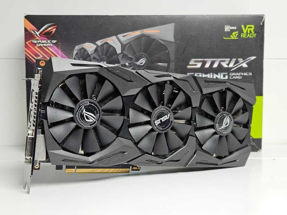 Видеокарта GTX 1060-6GB Asus STRIX! Рассрочка 0-0-12! Магазин Мегабит