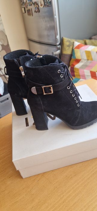 Велурени боти QUAZI  38 номер