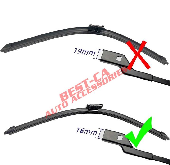 Set stergatoare parbriz 65+48 cm. pentru Volkswagen T-Roc (2017-2023)